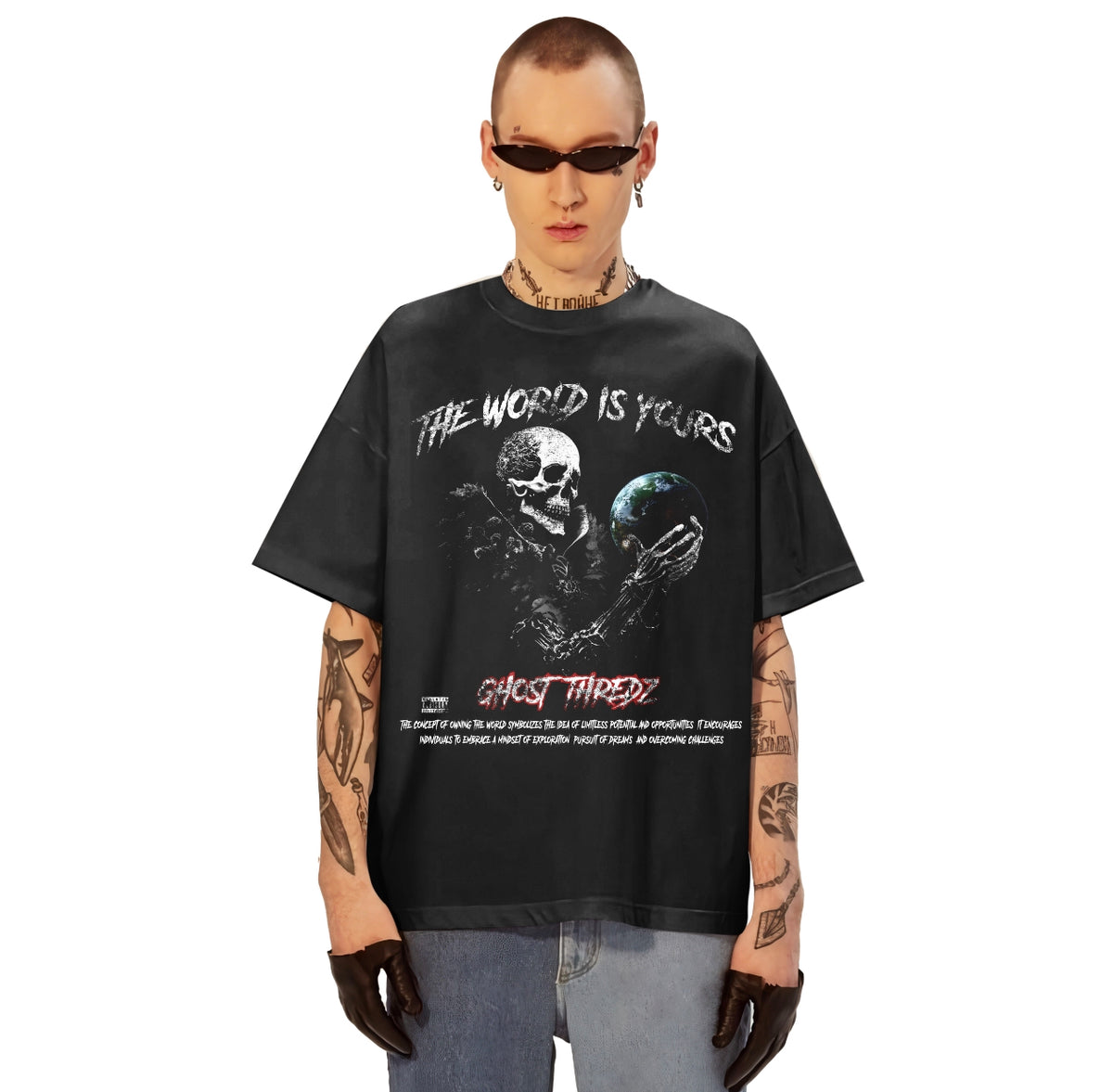 The world is yours Tee – GHOST THREDZ